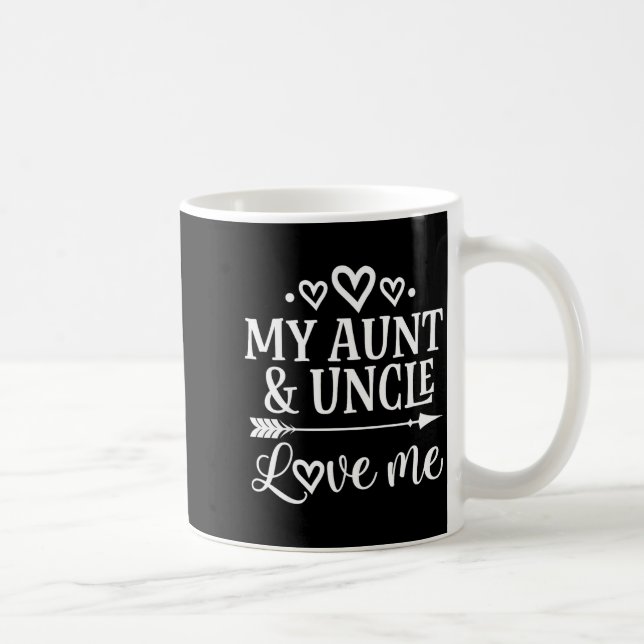 My Aunt And Uncle Love Me Niece  Coffee Mug (Right)