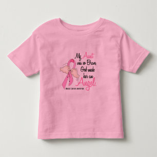 My Aunt Is An Angel 2 Breast Cancer Toddler T-Shirt