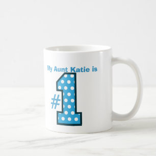 My AUNT is Number One Custom Name Mug Gift