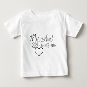 my aunt loves me baby T-Shirt