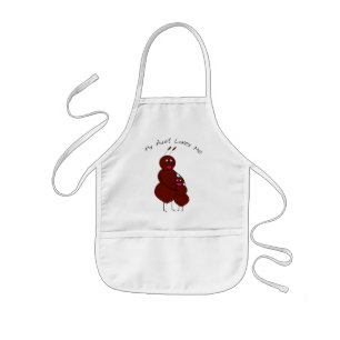 My Aunt Loves Me Cute Kids Apron