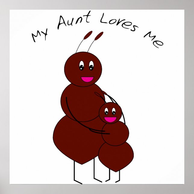 My Aunt Loves Me Poster (Front)