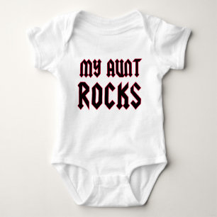My Aunt Rocks Baby Bodysuit