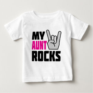 My Aunt Rocks Baby T-Shirt