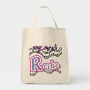 My Aunt Rocks Tshirts and Gifts Tote Bag