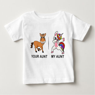 My Aunt Your Aunt Gifts For Auntie  Baby T-Shirt