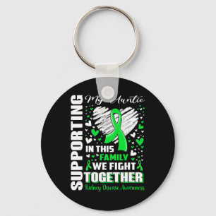 My Auntie Kidney Disease Awareness  Key Ring