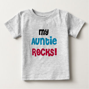 My Auntie Rocks Baby T-Shirt