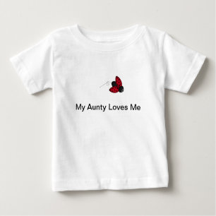 My Aunty Loves Me Baby T-Shirt