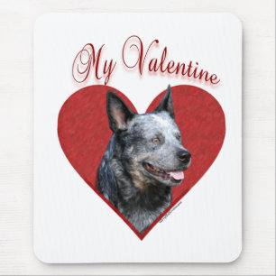 My Australian Cattle Dog Valentine Mouse Pad