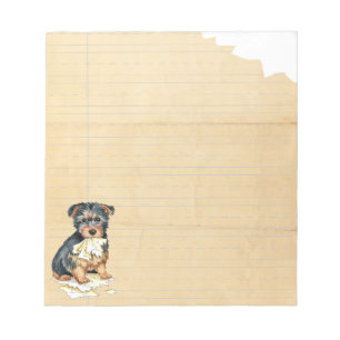 My Australian Terrier Ate my Homework Notepad