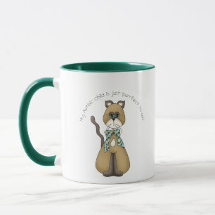 My Autistic Child is Just Purrfect to Me Mug