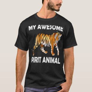 My Awesome Spirit Animal Lions Tiger Jungle T-Shirt