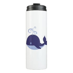 My Baby Blue Whale Thermal Tumbler