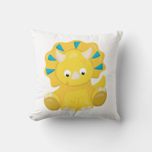 My Baby Dinosaur Triceratops Cushion