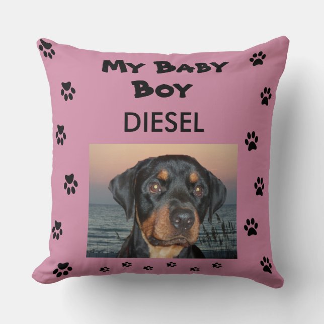 My Baby Dog Cushion (Front)
