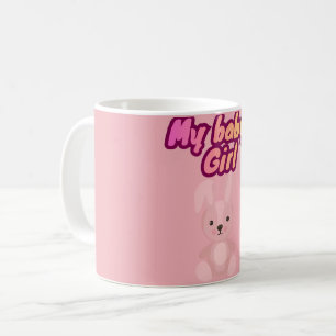 My Baby Girl Cute Bunny Coffee Mug