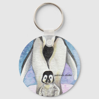 My baby penguin, patricia's studio key ring
