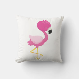My Baby Pink Flamingo Cushion