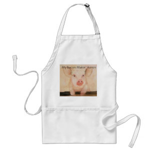 "My Bacon Makin' Apron" Standard Apron