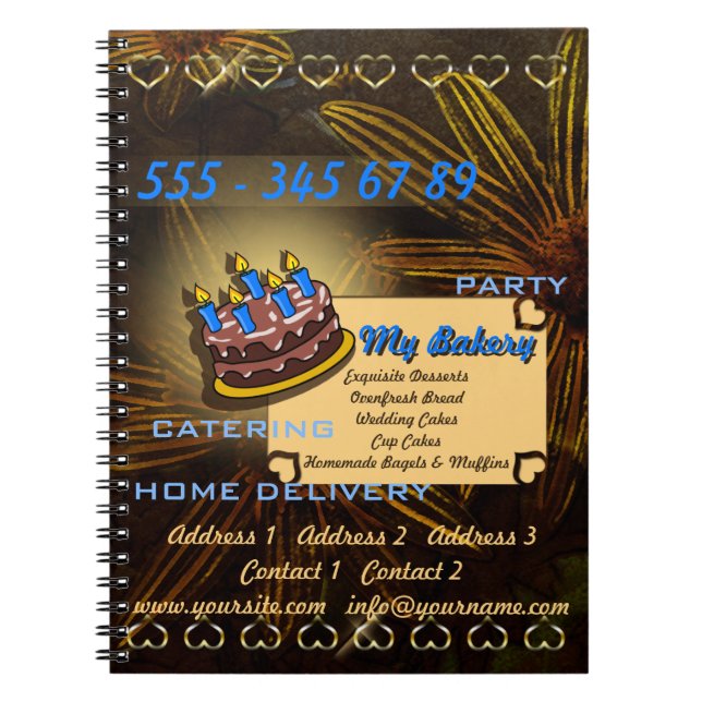 My Bakery - Notebook (Front)