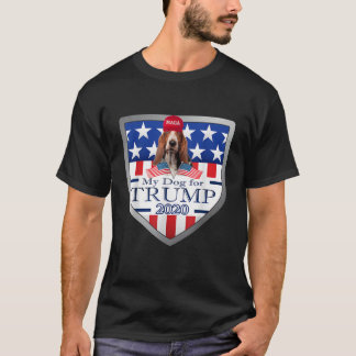 My Bassett Hound For Trump T shirt