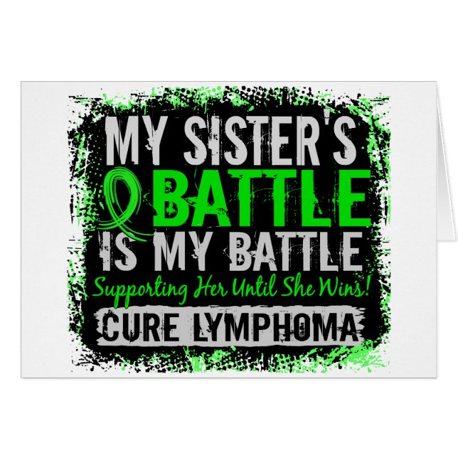 My Battle Too 2 Lymphoma Sister (Front Horizontal)