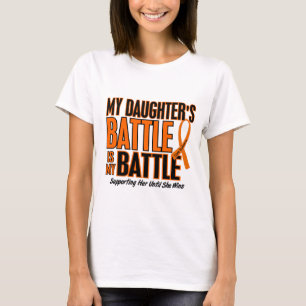 My Battle Too Daughter Leukaemia T-Shirt