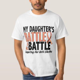 My Battle Too Daughter Uterine Cancer T-Shirt