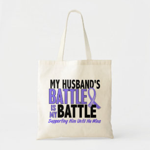 My Battle Too Husband Oesophageal Cancer Tote Bag