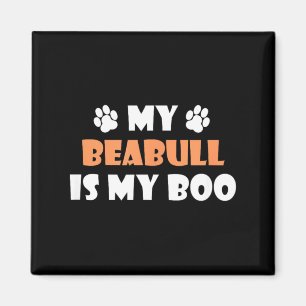 My Beabull Is My Boo Halloween Dog Owner Magnet