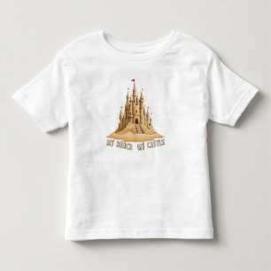 My Beach, My Sandcastle Toddler T-Shirt