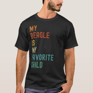 My Beagle Is My Favourite. Child Funny Dog Lover T-Shirt