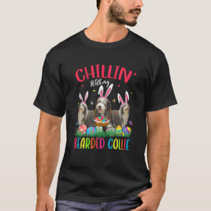 My Bearded Collie Easter Eggs Happy Easter T-Shirt