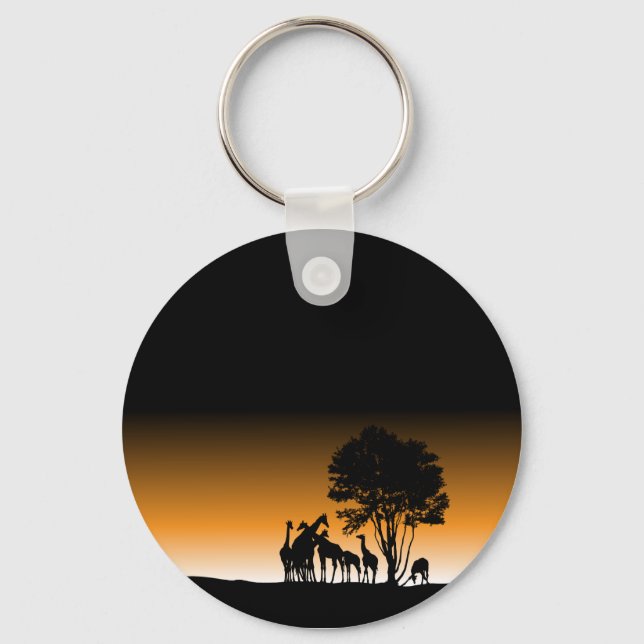 My Beautiful Africa Key Ring (Front)