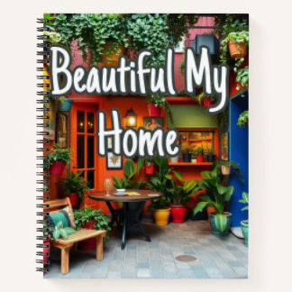 My Beautiful Home  Notebook