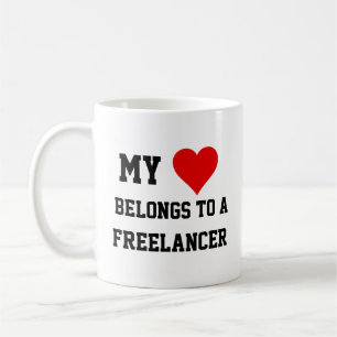 My Belongs To A Freelancer Mug