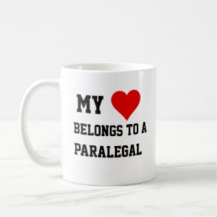 My Belongs To A Paralegal Mug