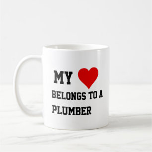 My Belongs To A Plumber Mug
