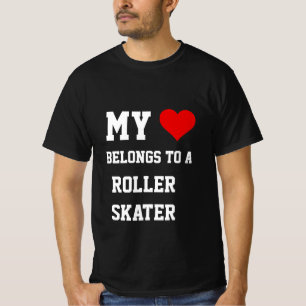 My Belongs To A Roller Skater T-Shirt