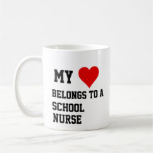 My Belongs To A School Nurse Mug