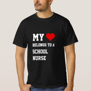 My Belongs To A School Nurse T-Shirt