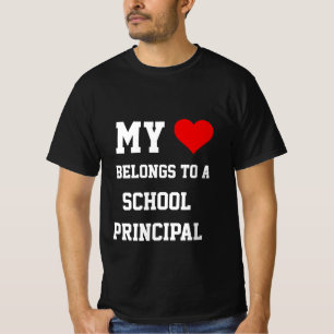 My Belongs To A School Principal T-Shirt