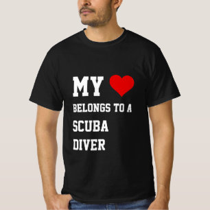 My Belongs To A Scuba Diver T-Shirt