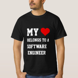 My Belongs To A Software Engineer T-Shirt