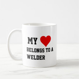 My Belongs To A Welder Mug