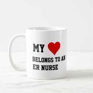 My Belongs To An Er Nurse  Coffee Mug