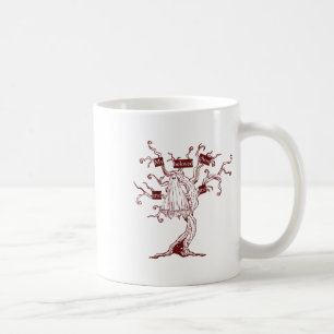 My Beloved Ghost And Me Sticker Coffee Mug