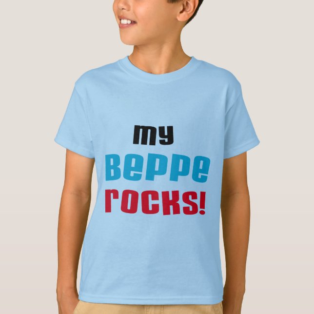 My Beppe Rocks T-shirts and Gifts (Front)
