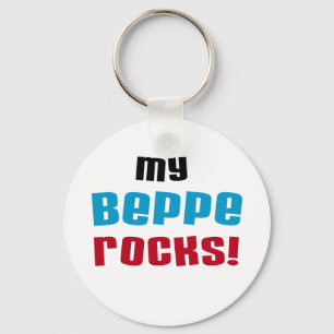 My Beppe Rocks T-shirts and Gifts Key Ring